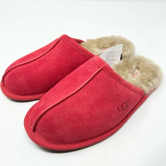 UGG | Shoes | Ugg Mens Scuff Slippers In Samba Red | Poshmark display picture 1